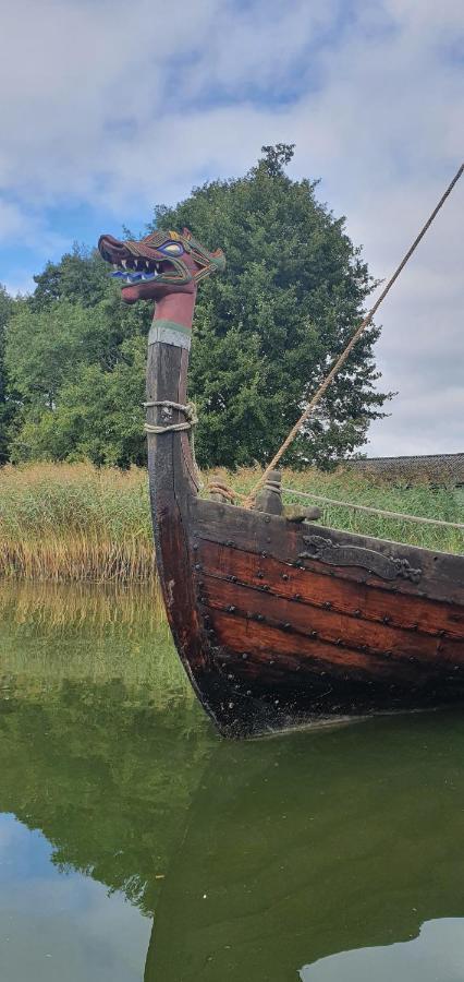 Vittfarnas Hird Vikingaby Panzió Sosdala Kültér fotó